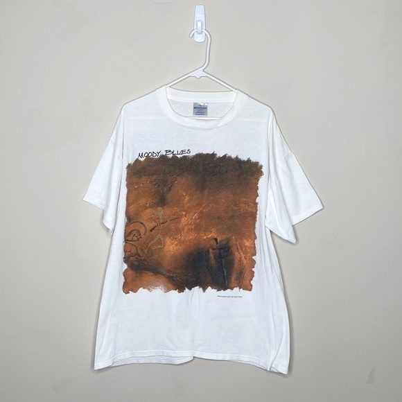 The Moody Blues Summer Tour Brockum Vintage 1992 Band Tee T Shirt - Picture 2 of 8